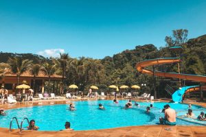 hotel fazenda saint nicolas águas de lindoia, piscinas