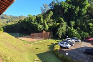 amplo estacionamento ao lado das quadras - hotel fazenda saint nicolas - aguas de lindoia