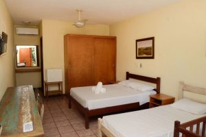 apartamento interno com ar condicionado - hotel fazenda saint nicolas - aguas de lindoia